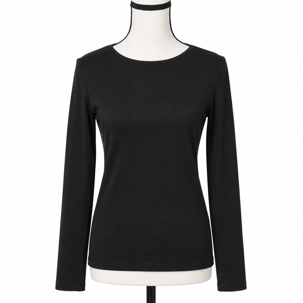 Madewell Long Sleeve Scoopback Tee Womens Size Medium Cotton Modal Blend NWT